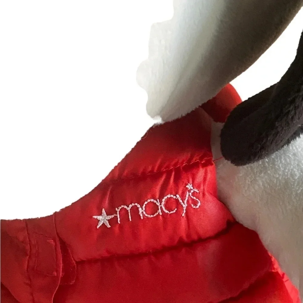 Peanuts Snoopy Stuffed Animal Macys Christmas Holiday 2015 - Picture 10 of 14